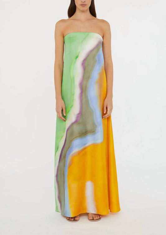 Christopher Esber - Aura Silk Strapless Maxi Dress