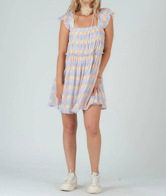 Lucca - Penelope Gingham Mini Dress