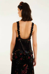 Farm Rio - Belle Garden Scallops Top