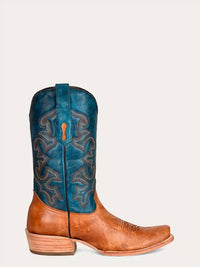 Corral - Men's Embroidery Narrow Square Toe Cowboy Boot
