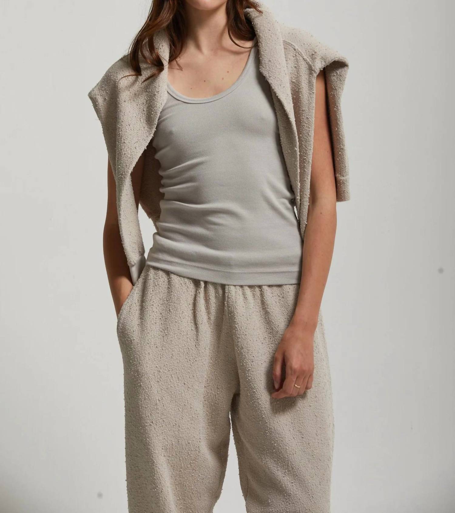 Asher - Camille Boucle Crewneck