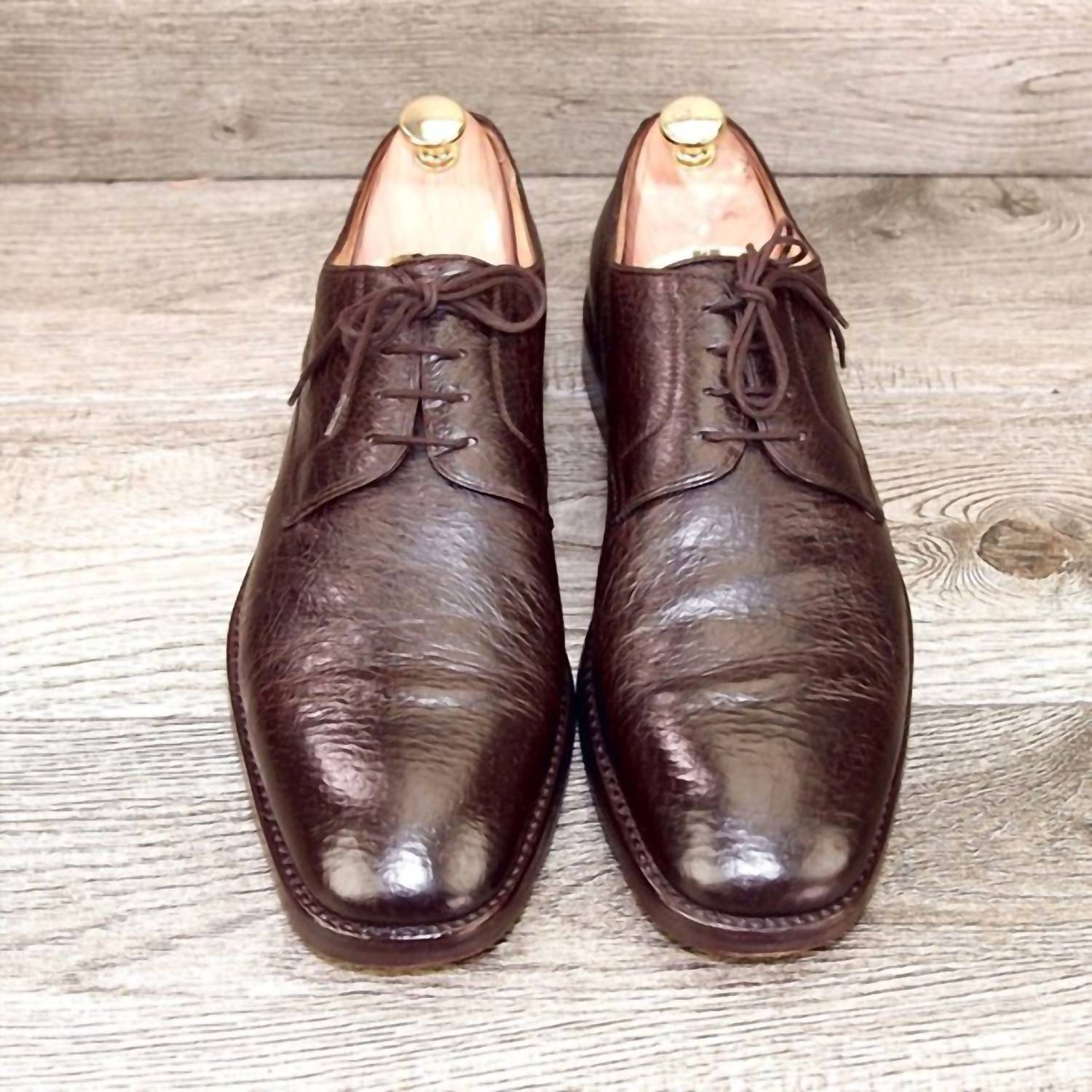 Gravati - Men's Peccary Lace-up Shoes - Wide