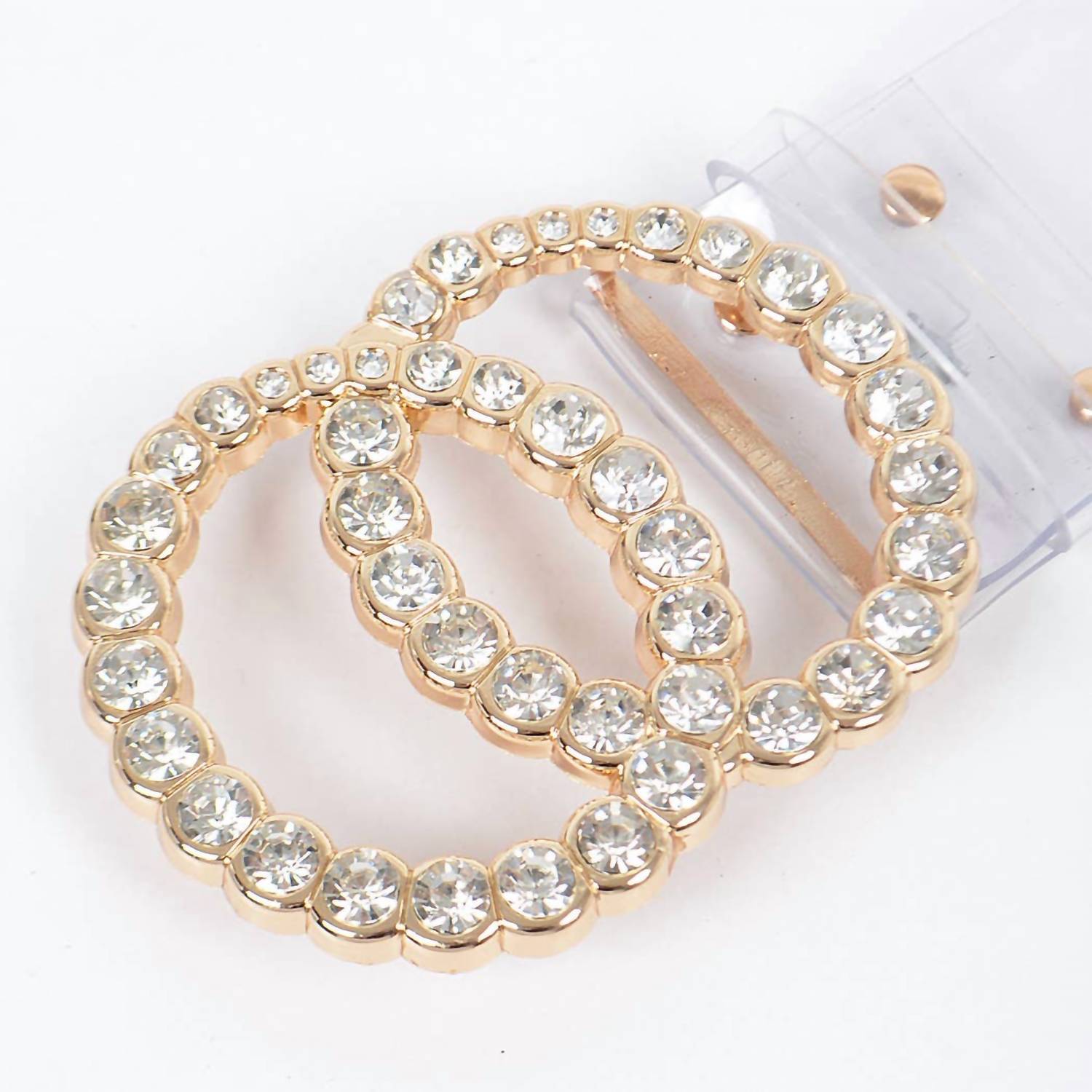 3Am By H&D Accessories - Women's Transparent Pvc Waist Belt