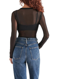 Steve Madden - Azure Sheer Mesh Bodysuit
