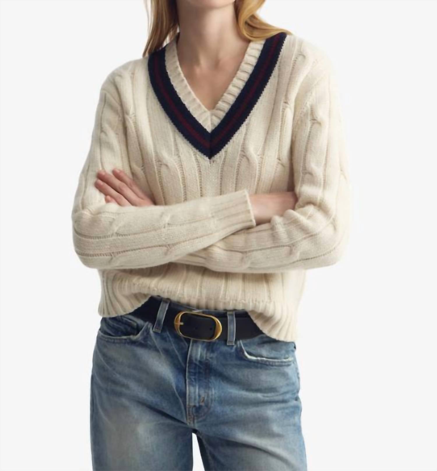 Nili Lotan - Fabiana V-neck Sweater