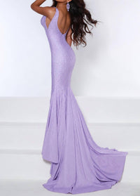 Johnathan Kayne - Crystal Embellished Mermaid Gown