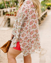 Fresh Floral Kimono