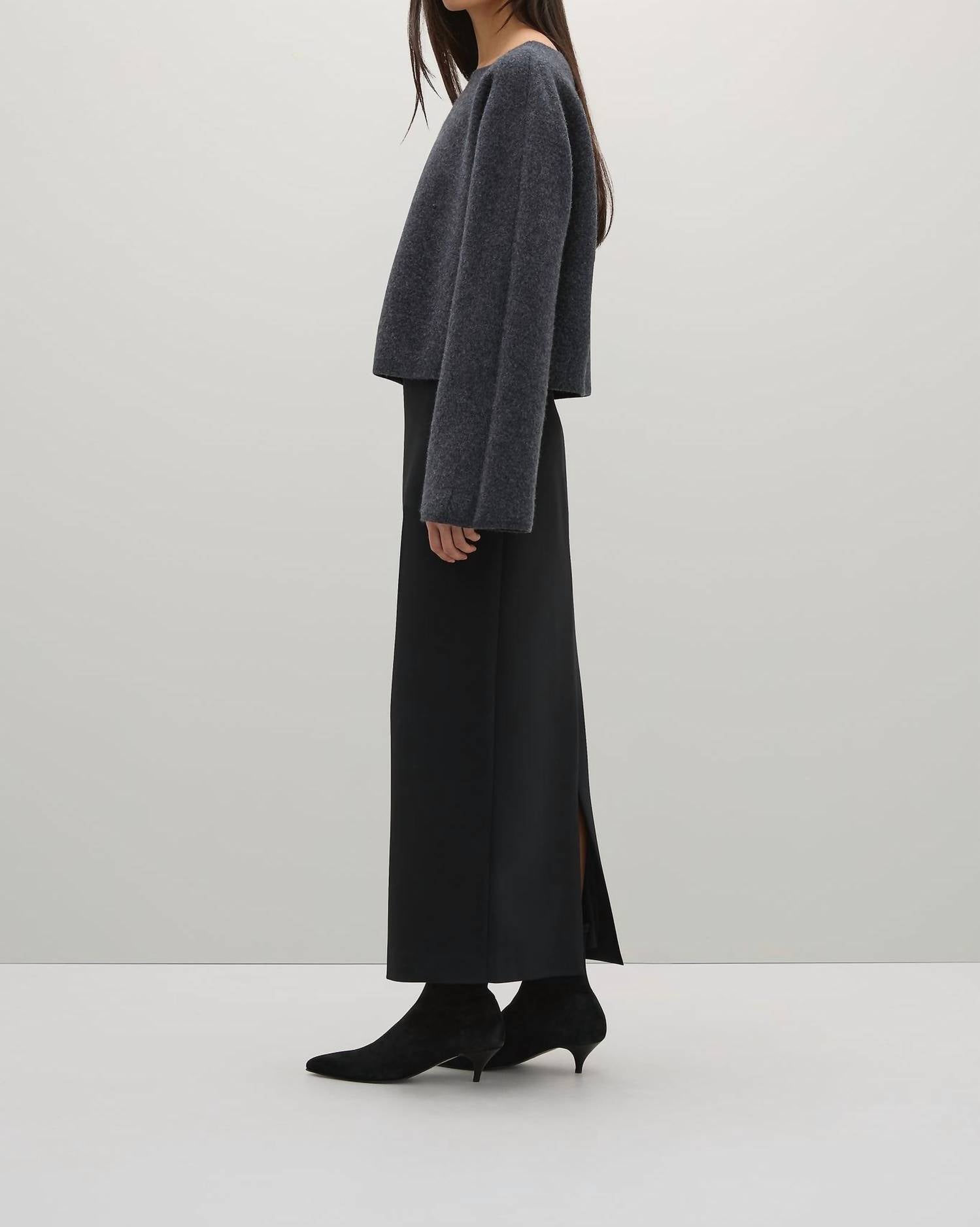A.Emery - Greta Crop Knit Sweater