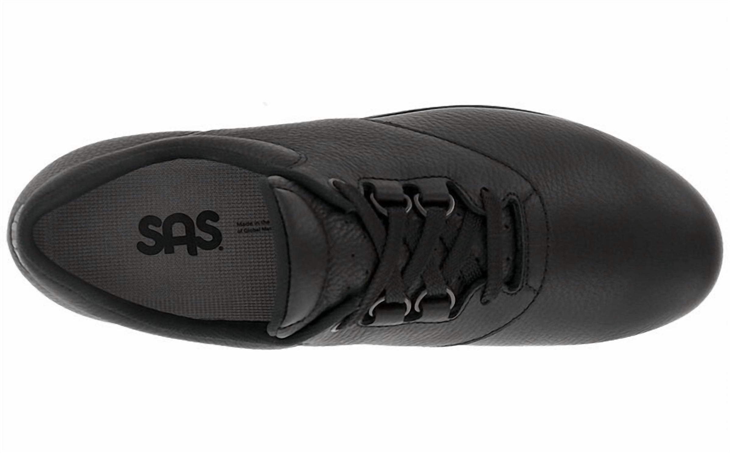 SAS Women's Liberty Non Slip Lace Up Shoe in black 1 - women's shoe - alternate view