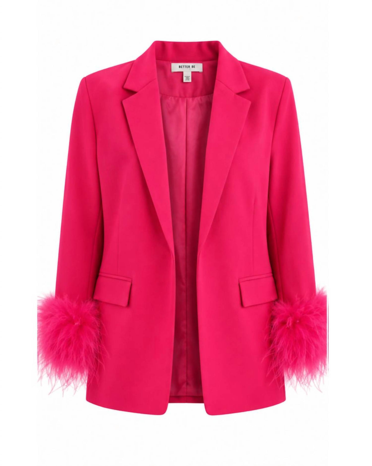 Better Be - Women's Feather At Wrist Blazer