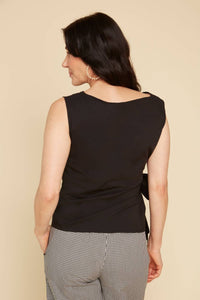 Renuar - Sleeveless Tie Top