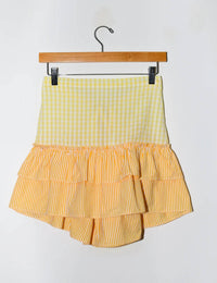 Coniglio - Cinch Back Mini Skirt