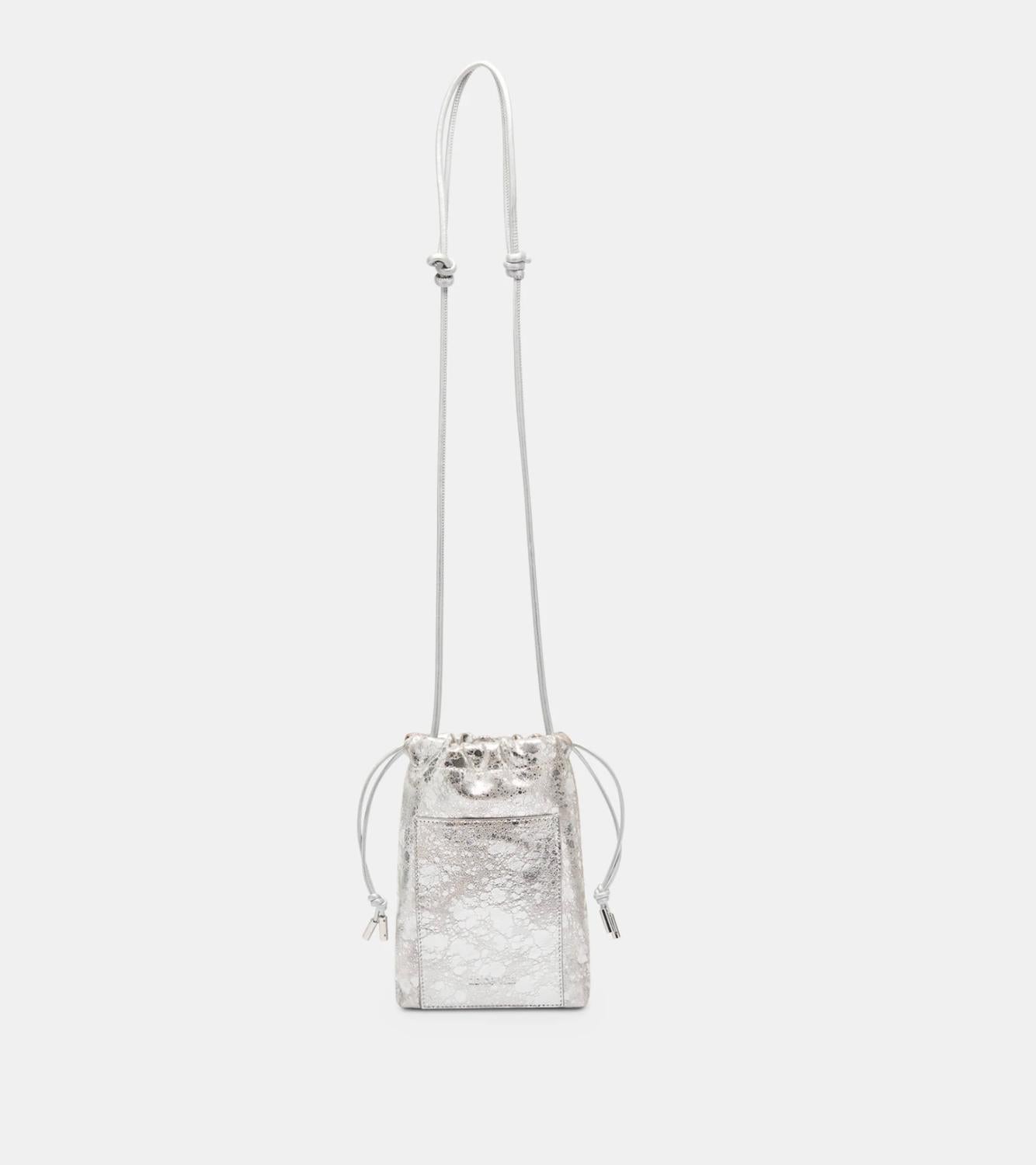 Dolce Vita Women's Evie Crossbody Purse in silver - women's bag - alternate view