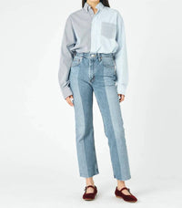 E.L.V. Denim - Flare Ankle Cropped Jean