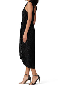 Saylor - Farrah Burnout Midi Dress
