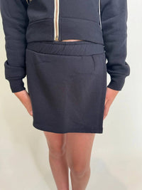 Vintage Havana Kid Foldover Short in black - kids' shorts