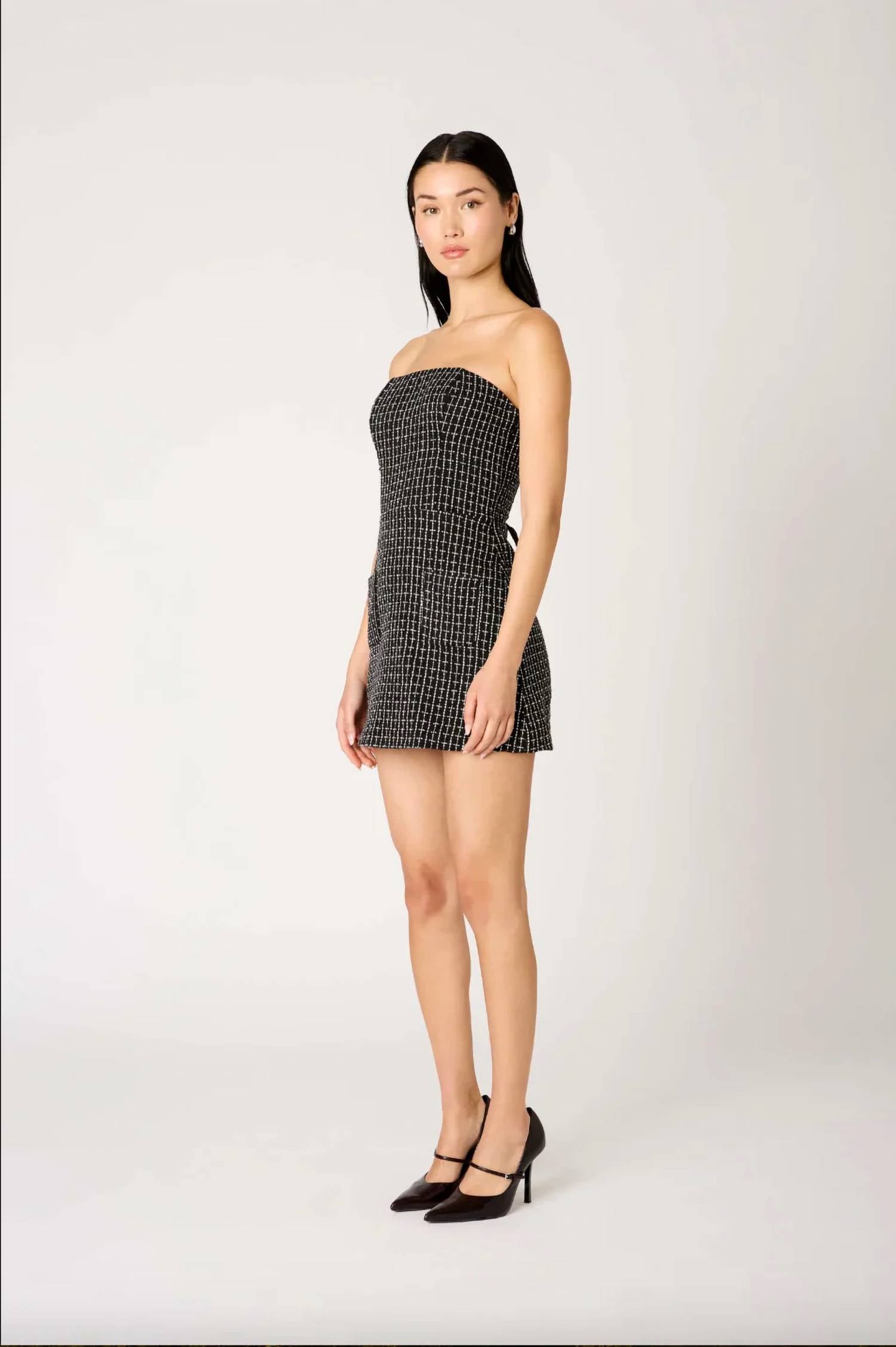 Nia - Thea Strapless Mini Dress