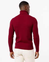 The Athletic Side Of Us - Act Self Ribbed Turtleneck Sweater