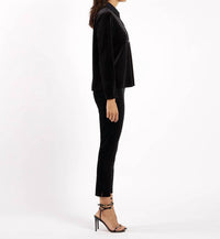 Jude Connally - Colby Stretch Velvet Top