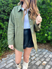 Hyfve - Gi Jane Long Sleeve Shirt Jacket