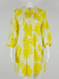 La Plage - Women's Burst Floral Vineyard Mini Dress