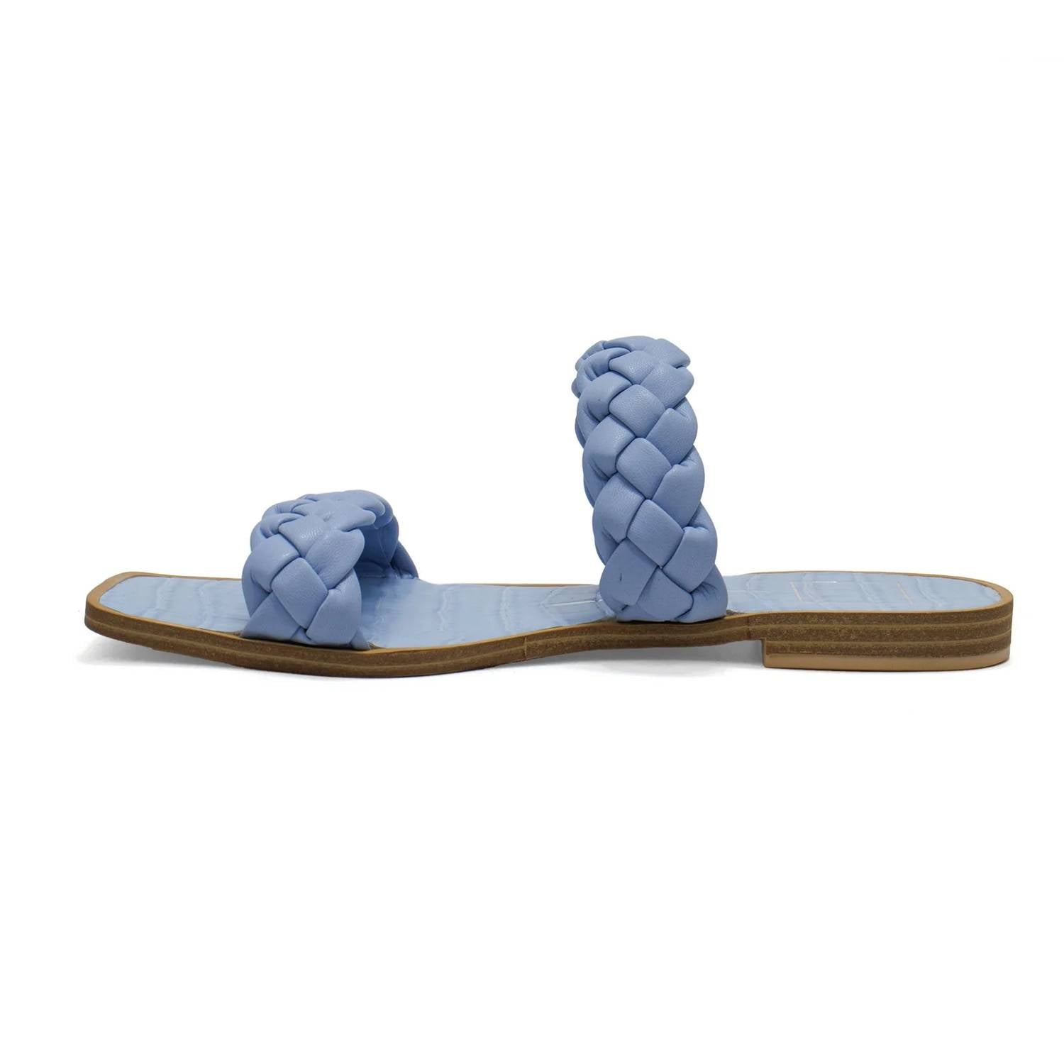 Dolce Vita - Women's Indy Faux Leather Braided Strap Flat Sandal