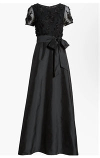Pisarro Nights - 3d Floral Bodicebeaded Gown Dress