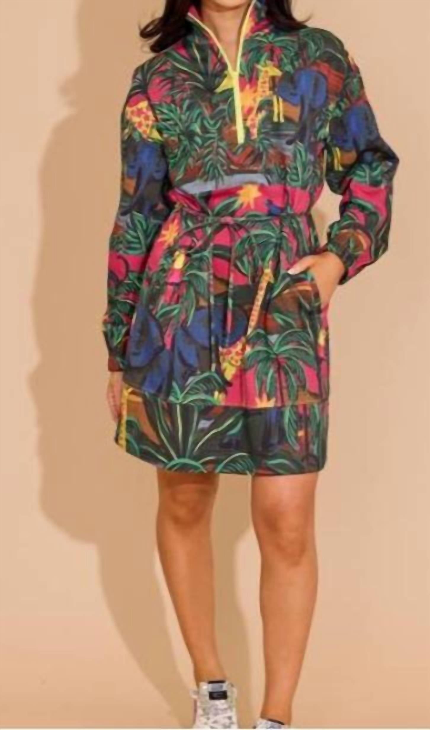 Alden Adair Logan Dress in animal kingdom - women's dress