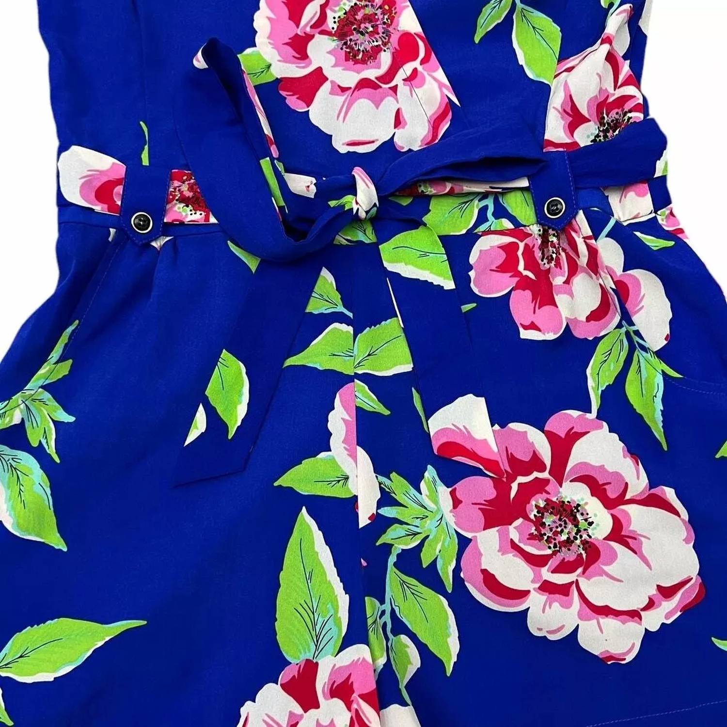 Yumi Kim - Surplice Tied-waist Paradise Romper
