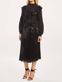 Caballero - Kailey Sequin Midi Skirt