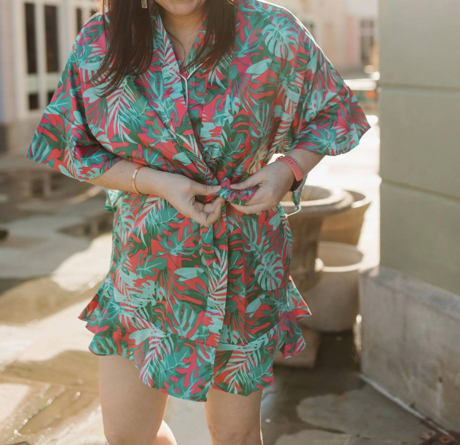 Jane Marie - Silky Satin Robe