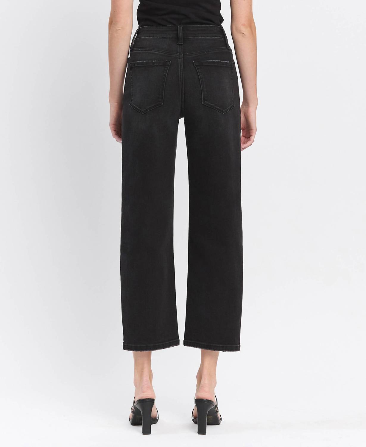 Vervet By Flying Monkey - Super High Rise Wide Barrel Jeans