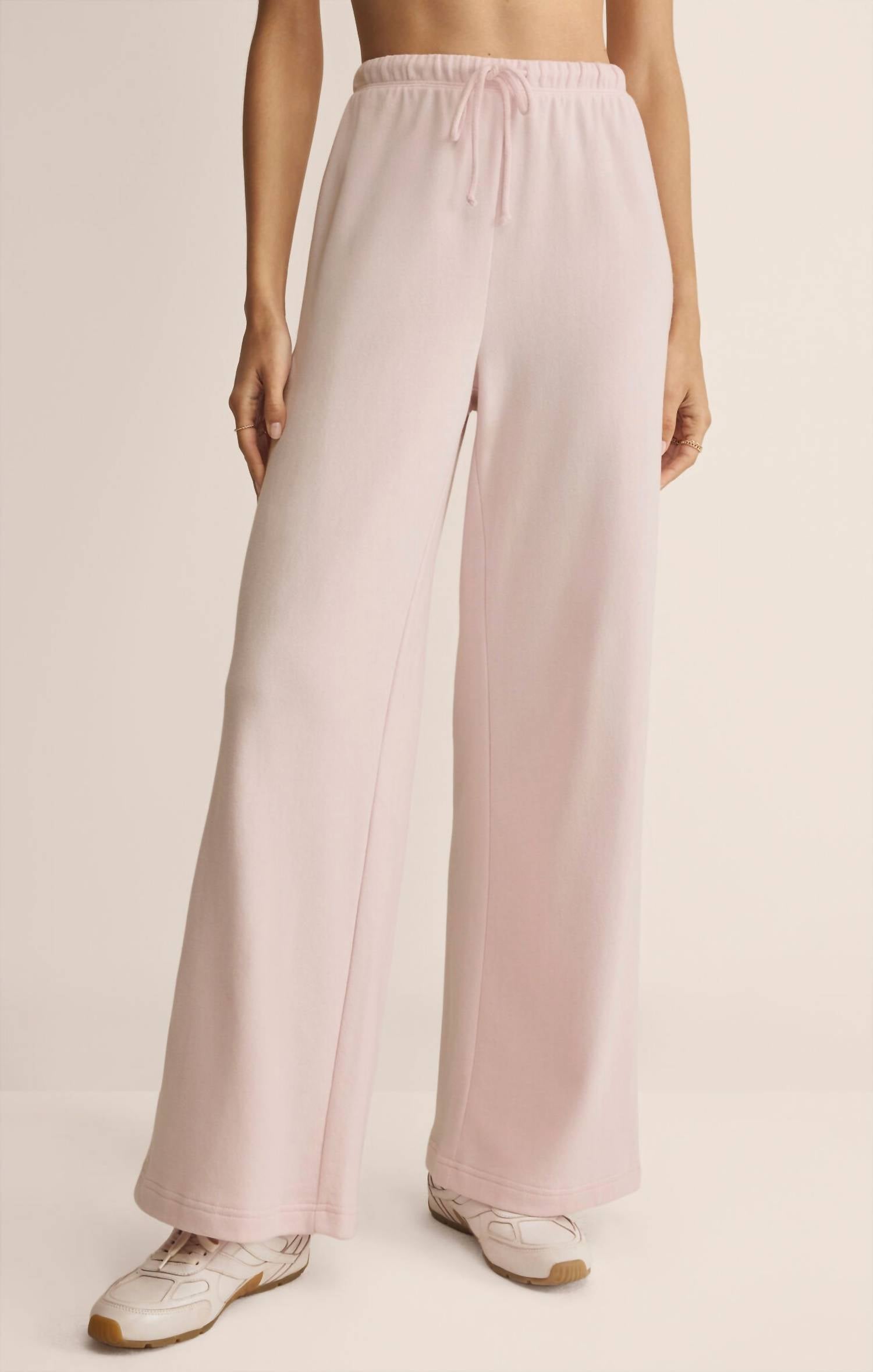 Z Supply Take All Sweatpants in washed pink - women's pants
