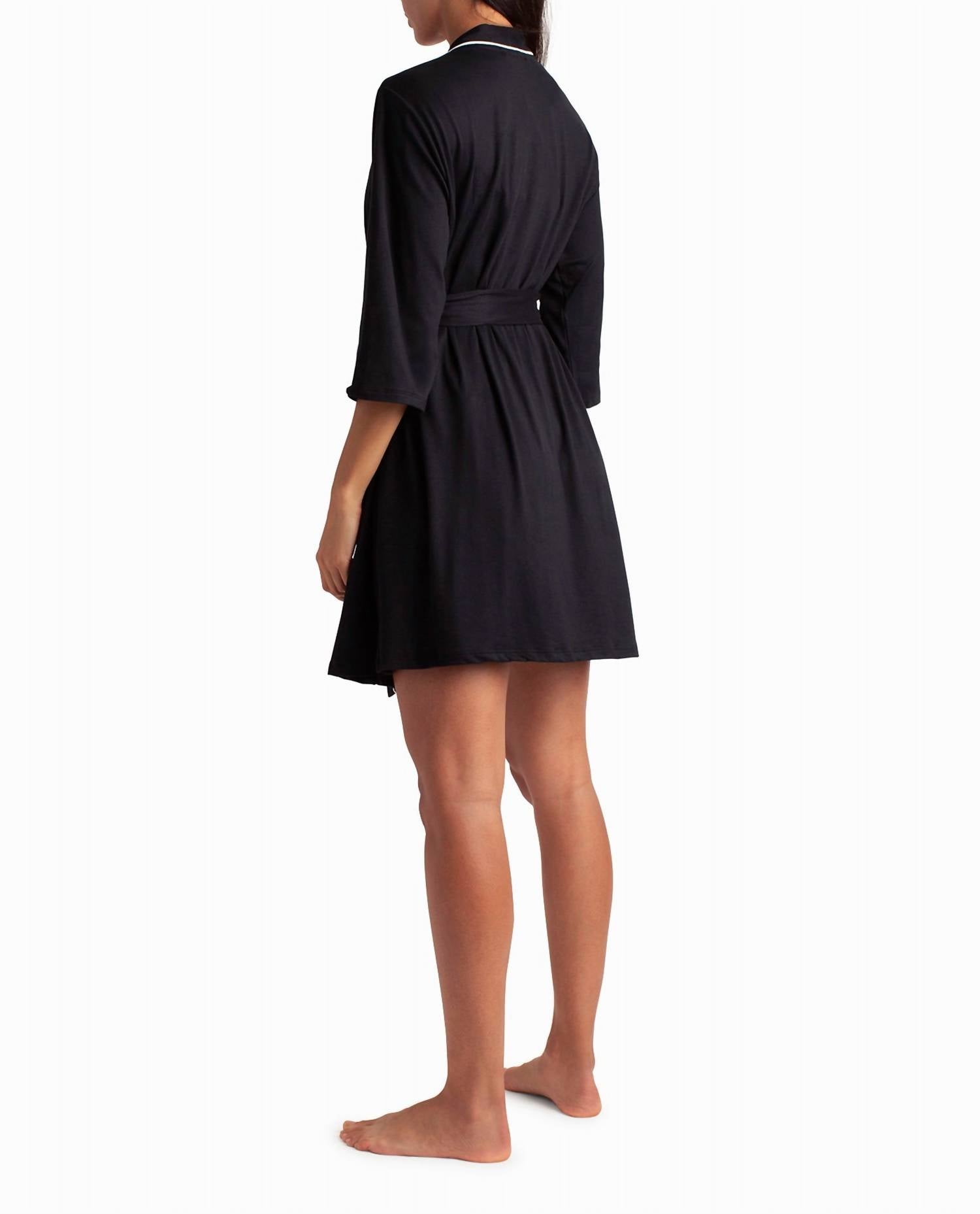 Nicole Miller - Peached Jersey Three-Piece Sleepwear Set