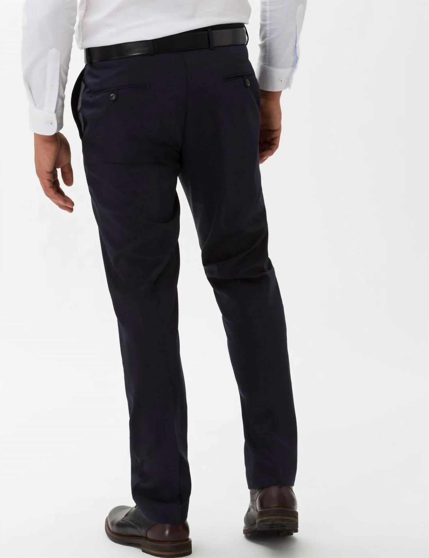 Brax Enrico Trouser in dark blue - men's pants - alternate view