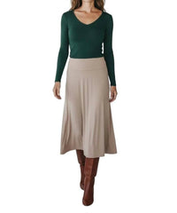 Brochu Walker - Bay Sculpted Knit Midi Skirt