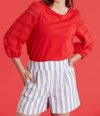 Tyler Boe - Stevie Ack Striped Short