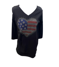 Lana Collection By Yossi - Women's Us Sparkle Heart Top