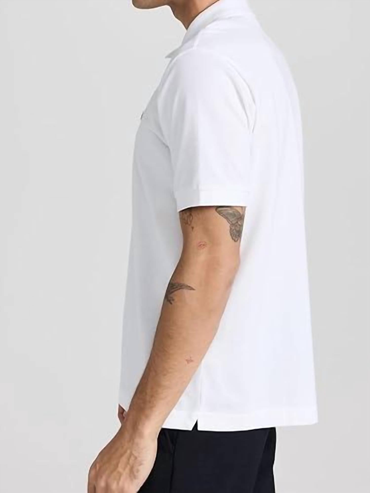 Lacoste - Short Sleeve Pima Jersey Interlock Regular Fit Polo Shirt