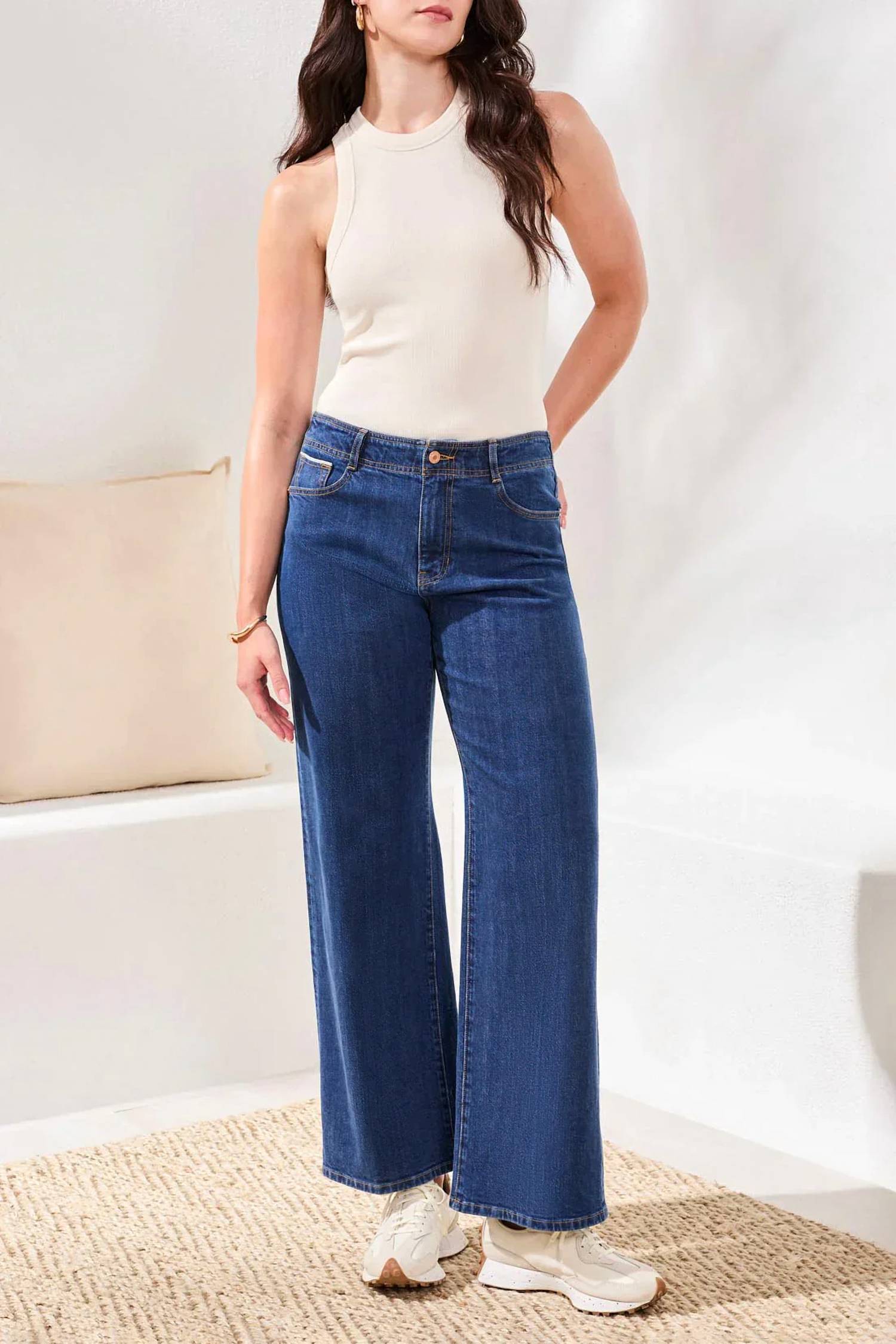 Tribal - Brooke High Rise Wide Leg Trousers