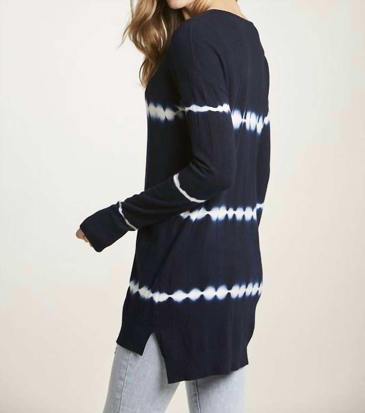 Tea N Rose - Tie Dye Slim Fit Sweater