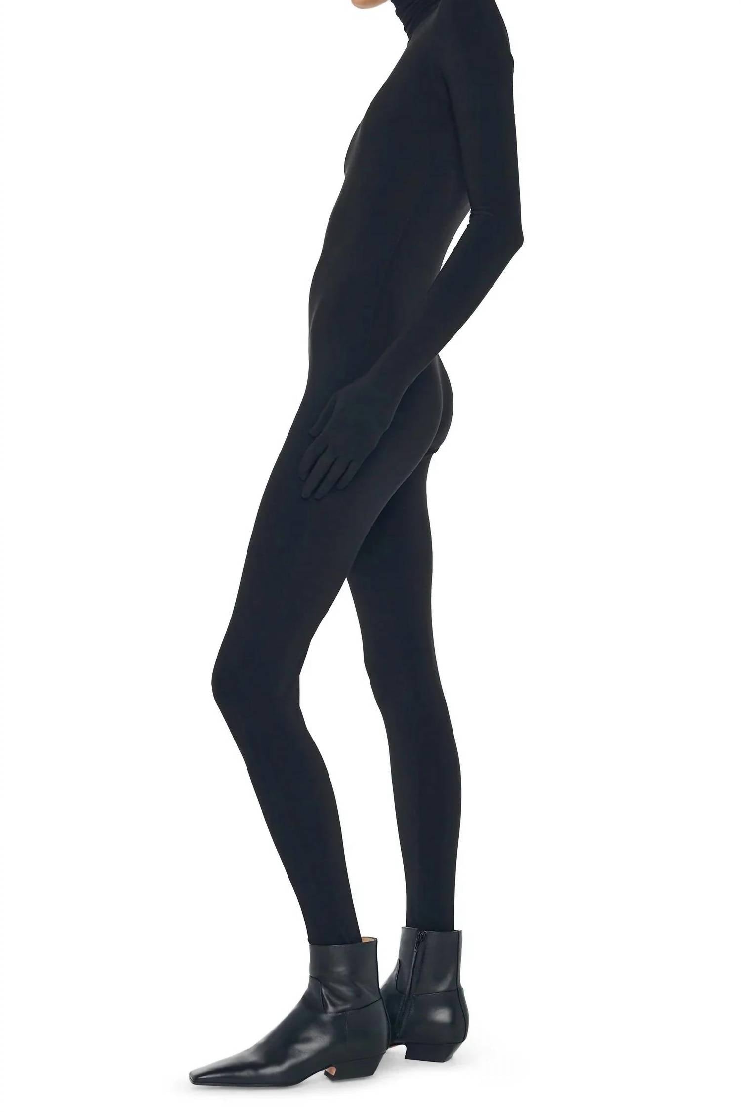 Norma Kamali - Turtle Catsuit With Footie