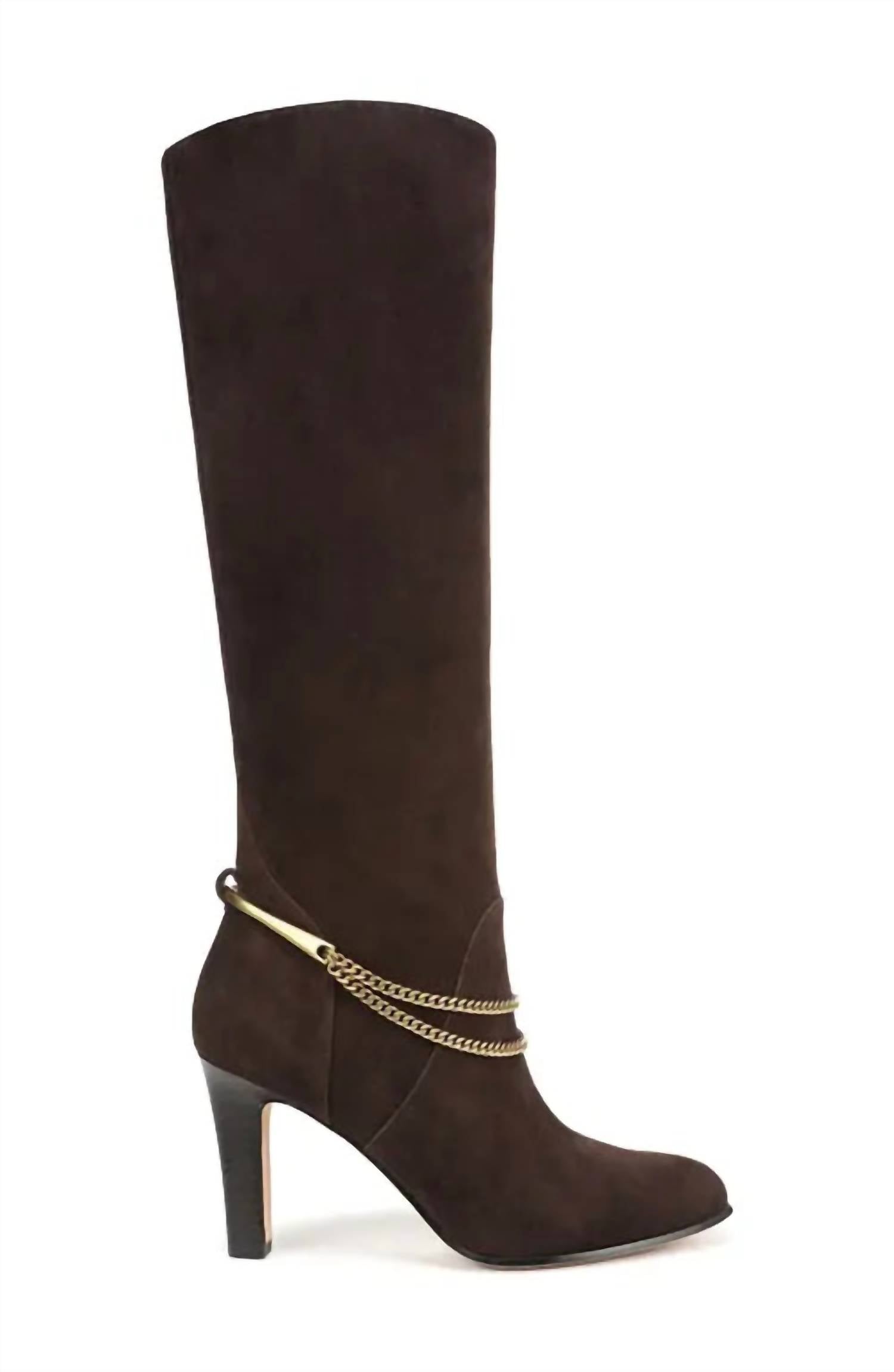Veronica Beard - Women's Tarian Suede Knee High Boots