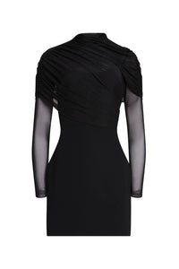 Amanda Uprichard Rosalyn Dress in black 1 - women's dress - view 4