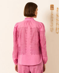 Alix Of Bohemia - Annabel Pansy Tile Shirt