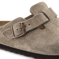 Birkenstock - Unisex Boston Suede Leather Clogs