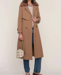 Heartloom - Ross Coat With Faux Fur Collar