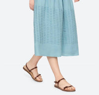Sea - Pintuck Midi Skirt