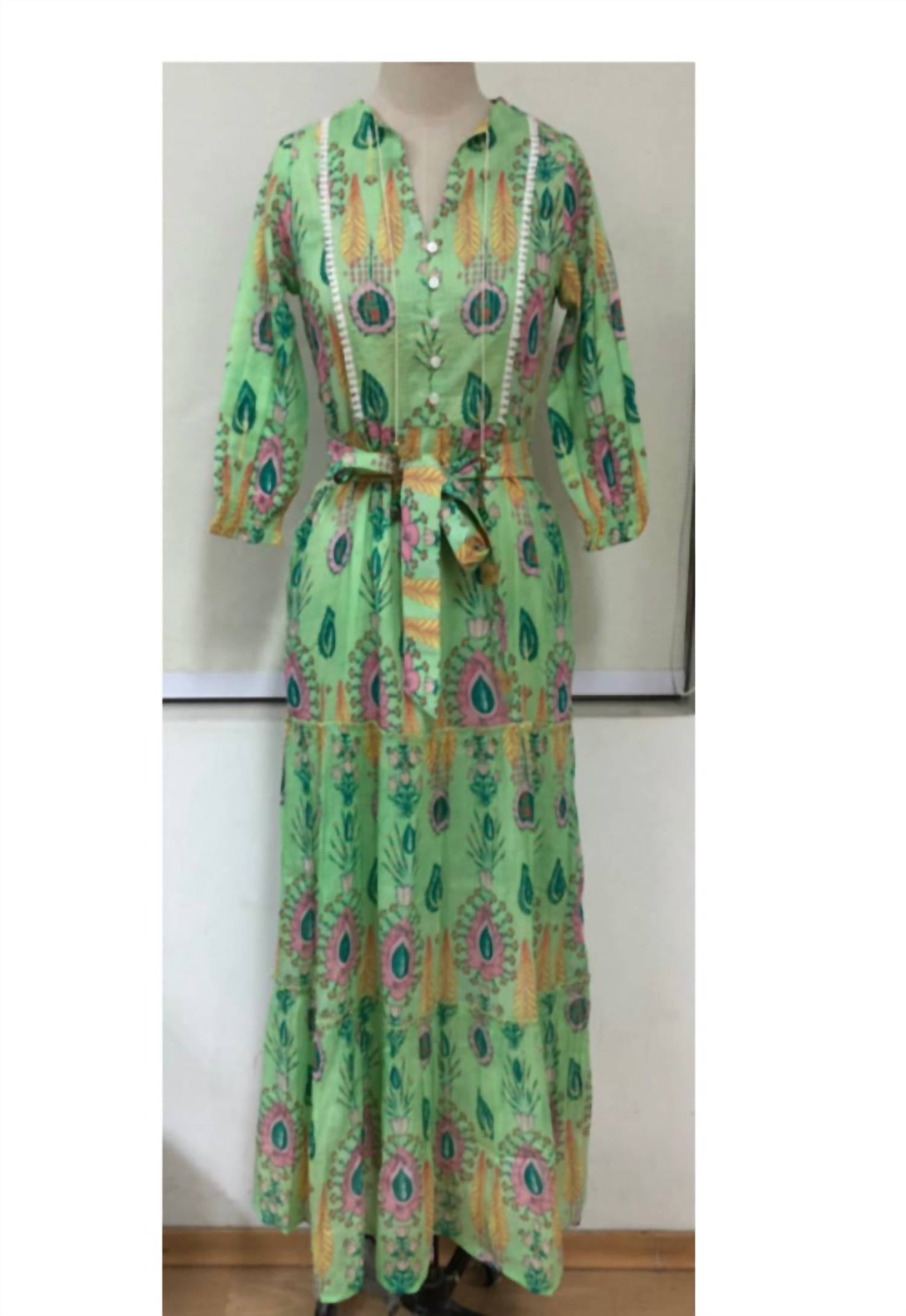 Sal Rosa - Razie Button Front Maxi Dress