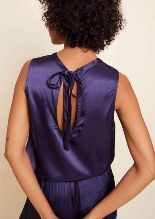 Nation Ltd - Rachel Tie Back Shell Tank Top